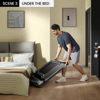 Representation of the Runmatepad  Foldable Treadmill